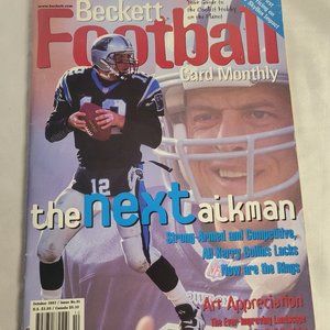 Troy Aikman Football Beckett October 1997 Issue #91
